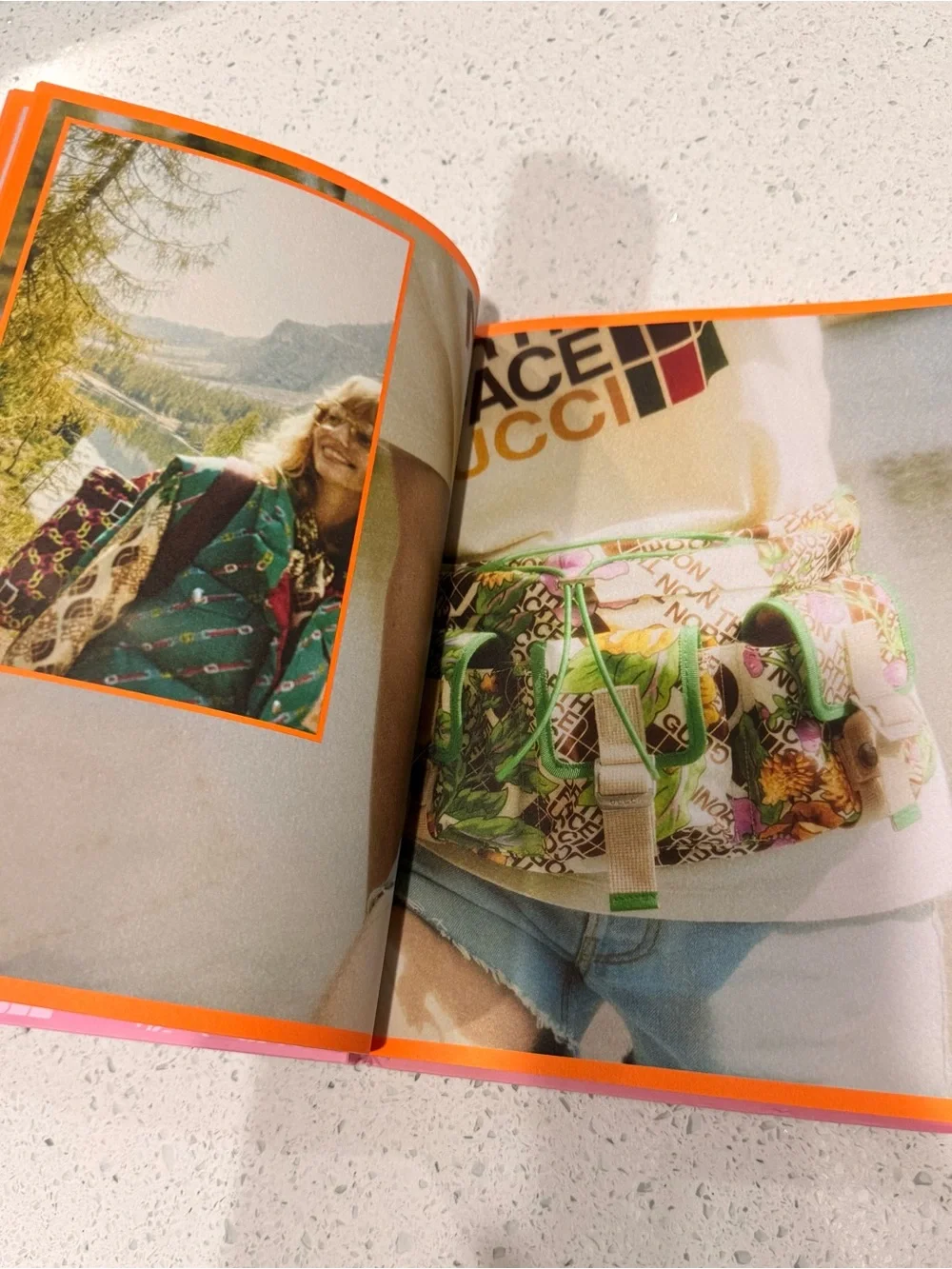 The North Face branded notebook